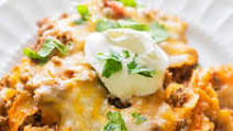 Beef Enchilada Casserole Beef Enchilada Casserole