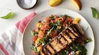 Grilled Salmon with a Farmers’ Market Salad Grilled Salmon with a Farmers’ Market Salad