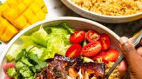Jerk Salmon Bowls (Meal Prep Goals!) Jerk Salmon Bowls (Meal Prep Goals!)