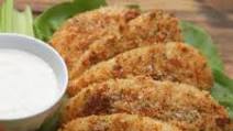 Garlic Parmesan Chicken Tenders Recipe by Tasty Garlic Parmesan Chicken Tenders Recipe by Tasty