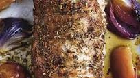 Roast Pork Loin with Apples and Onions Roast Pork Loin with Apples and Onions