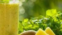 Recette de Smoothie douceur anticellulite ananas, coco et kiwi Recette de Smoothie douceur anticellulite ananas, coco et kiwi