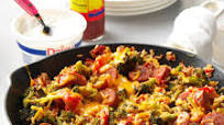 Broccoli, Rice and Sausage Dinner Broccoli, Rice and Sausage Dinner