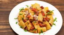 Rigatoni with Salami and Red Wine Sauce Rigatoni with Salami and Red Wine Sauce