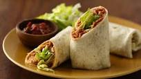 Refried Bean Roll-Ups Refried Bean Roll-Ups