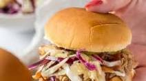 Slow Cooker Barbecue Pulled Pork Sliders & Pineapple Slaw Slow Cooker Barbecue Pulled Pork Sliders & Pineapple Slaw