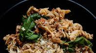 Easy Spicy ground beef pasta(stove top). Easy Spicy ground beef pasta(stove top).