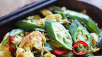 Fresh Sautéed Okra and Egg Fresh Sautéed Okra and Egg