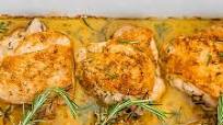 Garlic Chicken Thighs - Crispy Oven Baked Garlic Chicken Thighs - Crispy Oven Baked