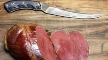 Corned and Smoked Venison Heart Corned and Smoked Venison Heart