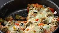 Chicken Pan Pizza Chicken Pan Pizza