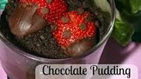 Chocolate Pudding Dirt Cups with Strawberry Ladybugs Chocolate Pudding Dirt Cups with Strawberry Ladybugs