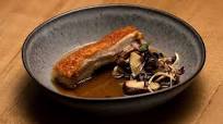 Crispy Pork Belly with Mushrooms and Broth Crispy Pork Belly with Mushrooms and Broth