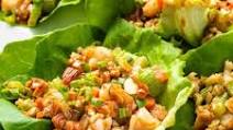 Asian Chicken Lettuce Wraps (Whole30, Paleo, Low Carb) Asian Chicken Lettuce Wraps (Whole30, Paleo, Low Carb)