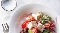 Village Greek Salad with Chicken Village Greek Salad with Chicken