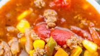 Instant Pot Macaroni Hamburger Soup Instant Pot Macaroni Hamburger Soup