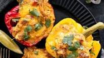 Salsa Verde Stuffed Peppers Without Rice Salsa Verde Stuffed Peppers Without Rice