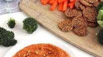 Roasted Red Pepper Hummus Roasted Red Pepper Hummus