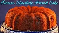 German Chocolate Pound Cake German Chocolate Pound Cake