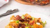 Loaded Potato and Chicken Casserole Loaded Potato and Chicken Casserole