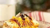 Breakfast Chimichanga Smothered in Red Chile (Recipe) Breakfast Chimichanga Smothered in Red Chile (Recipe)