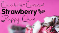 Chocolate-Covered Strawberry Puppy Chow Chocolate-Covered Strawberry Puppy Chow