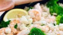 Shrimp and Rice with Broccoli - One pan meal Shrimp and Rice with Broccoli - One pan meal