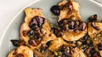 Pork Medallions with Olive Caper Sauce Pork Medallions with Olive Caper Sauce