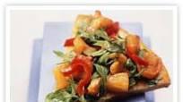 Teriyaki Lacquered Shrimp Pizza Teriyaki Lacquered Shrimp Pizza