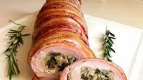 Greek Stuffed Pork Loin Wrapped in Bacon (Full of Feta and Spinach!) Greek Stuffed Pork Loin Wrapped in Bacon (Full of Feta and Spinach!)