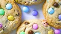 M&M Chocolate Chip Candy Cookies M&M Chocolate Chip Candy Cookies