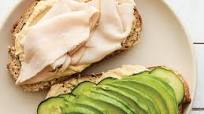 Turkey Sandwich With Hummus and Avocado Turkey Sandwich With Hummus and Avocado