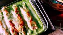 Mexican Style Spinach Enchiladas Mexican Style Spinach Enchiladas