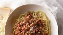 Spaghetti with Veal Bolognese Spaghetti with Veal Bolognese