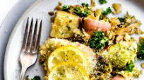 Honey Mustard Baked Fish with Vegetables {One Pan Meal} Honey Mustard Baked Fish with Vegetables {One Pan Meal}