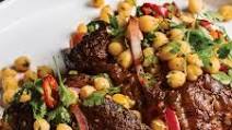 Slow Cooker Pot Roast with Charred Onion & Chickpea Salad Recipe Slow Cooker Pot Roast with Charred Onion & Chickpea Salad Recipe
