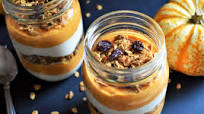 Maple-Pumpkin Yogurt Parfait Maple-Pumpkin Yogurt Parfait