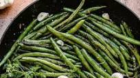 Skillet Garlic Butter Green Beans Skillet Garlic Butter Green Beans