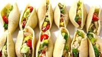 Super Easy, Low Calorie Chicken Caesar Salad Stuffed Shells Super Easy, Low Calorie Chicken Caesar Salad Stuffed Shells