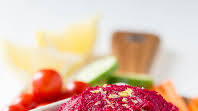 Roasted Beet Hummus - Vegan + Gluten-free Roasted Beet Hummus - Vegan + Gluten-free