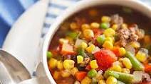 Hamburger-Vegetable Soup Hamburger-Vegetable Soup