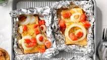 Salmon Grilled in Foil Salmon Grilled in Foil