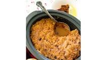 Helen Robertson's crock pot Christmas pudding Helen Robertson's crock pot Christmas pudding