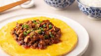 Fried Eggs with Spicy Minced Pork Fried Eggs with Spicy Minced Pork