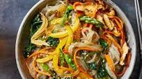 Spring Vegetable Japchae (Korean Glass Noodles) Spring Vegetable Japchae (Korean Glass Noodles)