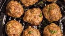 Air Fryer Meatballs Air Fryer Meatballs