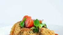 Bruschetta Breaded Chicken Bruschetta Breaded Chicken
