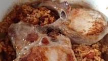 Mom's Spanish Rice and Pork Chops Mom's Spanish Rice and Pork Chops