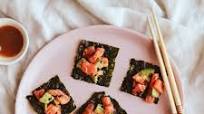 Salmon Tartare on Nori Salmon Tartare on Nori