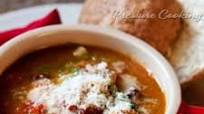 Pressure Cooker Minestrone Soup with Basil Pesto Pressure Cooker Minestrone Soup with Basil Pesto